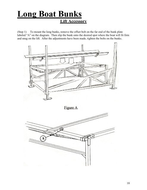 Assembly Instructions -Cantilever Boat Lifts - Vibo Marine
