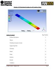 Module 1.3W: Distributed Loading of a 1D Cantilever Beam