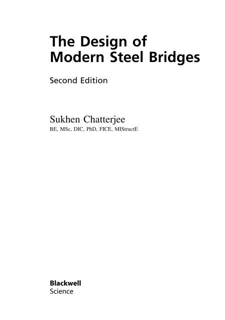 The Design of Modern Steel Bridges - TEDI