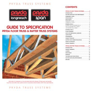 Longreach Floor Truss Guide to Specifications. - Southport Timbers