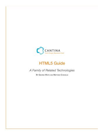 HTML5 Guide - Cantina
