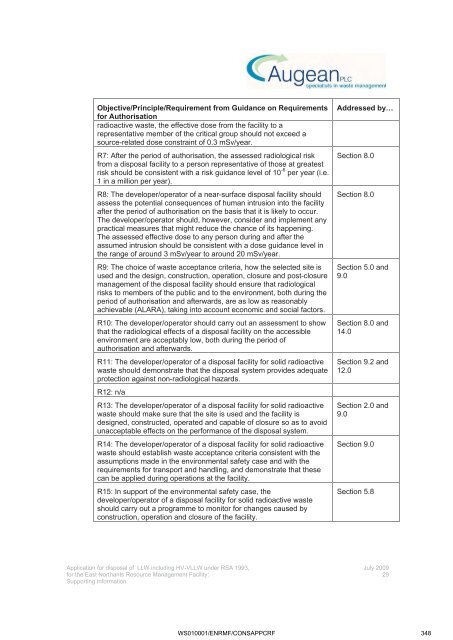 Appendix CRF - Part 3 - Northamptonshire County Council