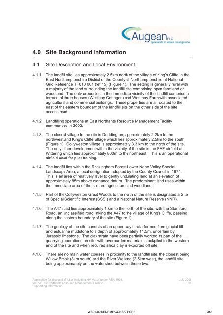 Appendix CRF - Part 3 - Northamptonshire County Council