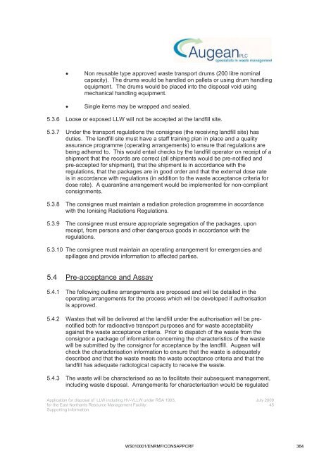 Appendix CRF - Part 3 - Northamptonshire County Council