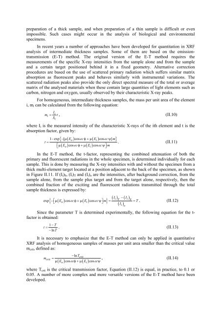 X-Ray Fluorescence Analytical Techniques - CNSTN : Centre ...