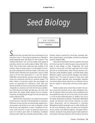 Seed Biology - Reforestation, Nurseries and Genetics Resources