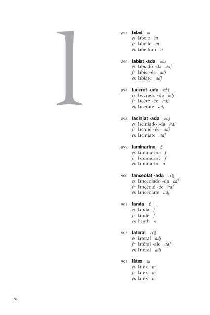 Vocabulari de botànica - Dipòsit Digital de la UB - Universitat de ...