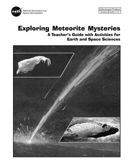 Meteorite Dust Charts History of the Solar System