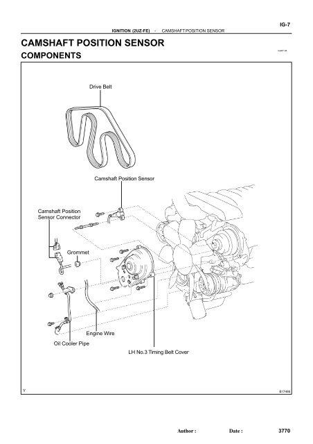 CAMSHAFT POSITION SENSOR - Tundra Solutions
