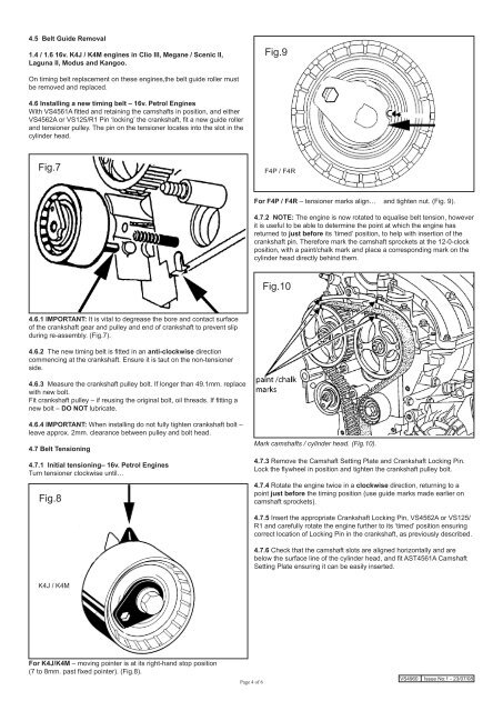 Petrol engine twin Camshaft & Diesel engine ... - Tooled-Up.com