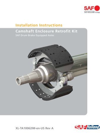 Installation Instructions Camshaft Enclosure Retrofit Kit - Holland