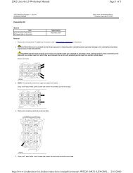 Page 1 of 3 2002 Lincoln LS Workshop Manual 2/11/2010 http ...