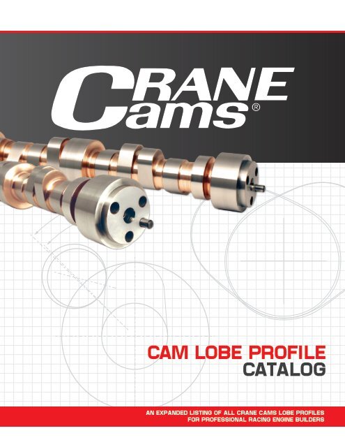 CAM LOBE PROFILE CATALOG - Crane Cams Australia