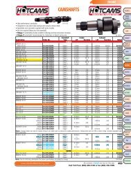 CAMSHAFTS - Marshall Distributing