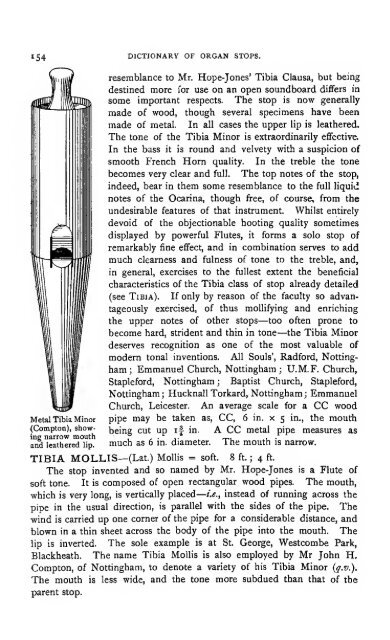 A comprehensive dictionary of organ stops - Allen Organ Studio of ...