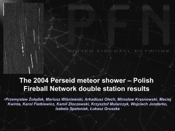 Polish Fireball Network