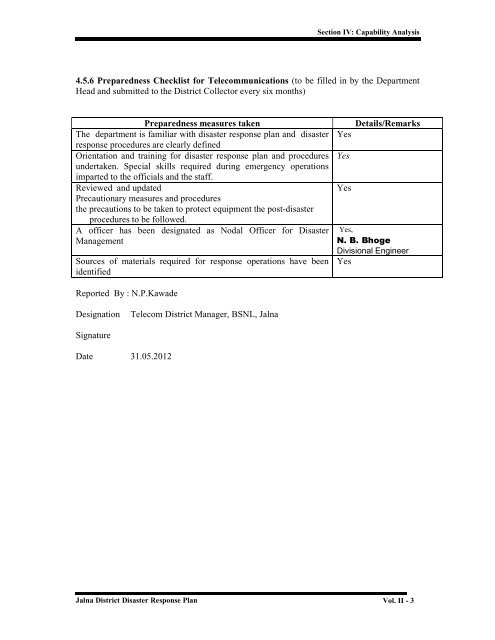 jalna district disaster management information database & disaster ...