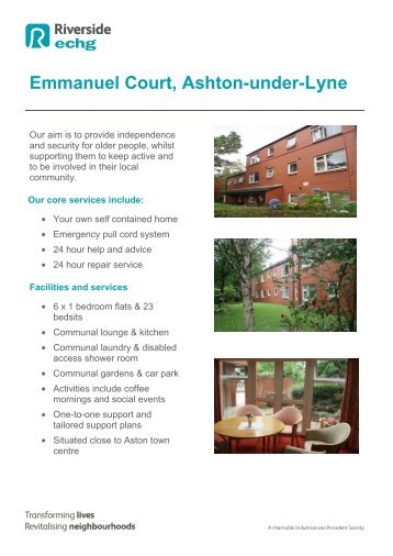 Emmanuel Court, Ashton-under-Lyne - Riverside