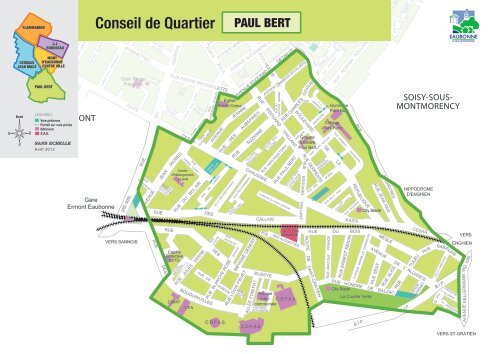 Télécharger le fichier Plan et rues CDQ Paul - Eaubonne