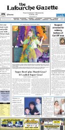 Wednesday, January 23,2013 - The Lafourche Gazette