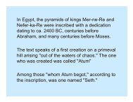In Egypt, the pyramids of kings Mer-ne-Re and Nefer-ka-Re were ...