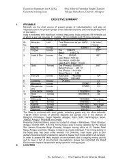 Executive Summary for 8.34 Ha Dolomite mining lease Shri Ashwin ...