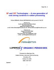 SP Technologies - Arkema Inc.