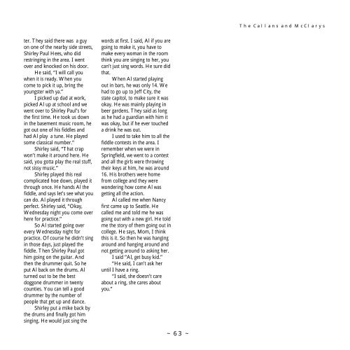 The Callans and McClarys, by John Edward Callan - Callanworld