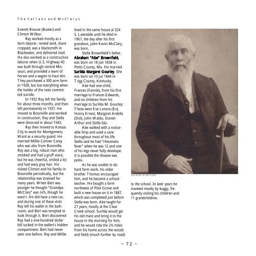 The Callans and McClarys, by John Edward Callan - Callanworld
