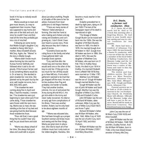 The Callans and McClarys, by John Edward Callan - Callanworld