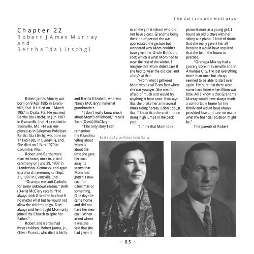 The Callans and McClarys, by John Edward Callan - Callanworld