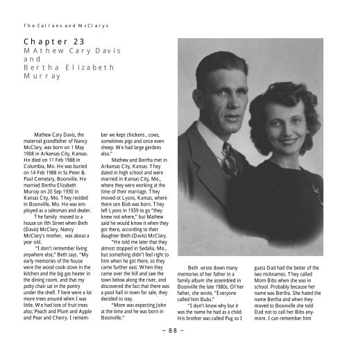 The Callans and McClarys, by John Edward Callan - Callanworld