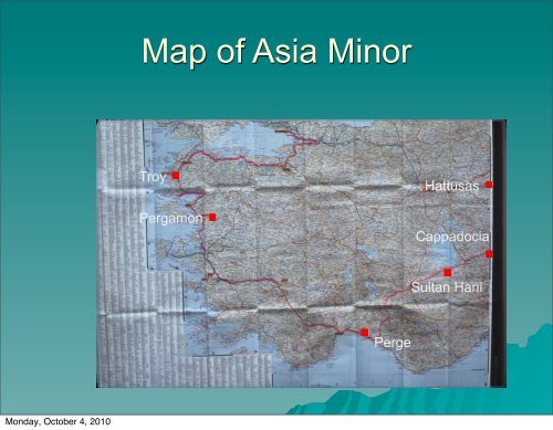 ANCIENT CITIES IN ASIA MINOR - SPUR