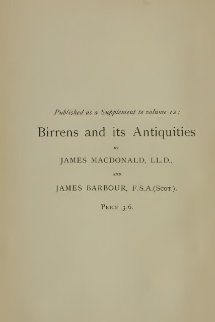 Vol 13 - Dumfriesshire & Galloway Natural History and Antiquarian ...