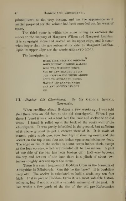 Vol 13 - Dumfriesshire & Galloway Natural History and Antiquarian ...