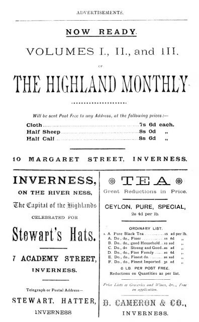 The Highland monthly - National Library of Scotland