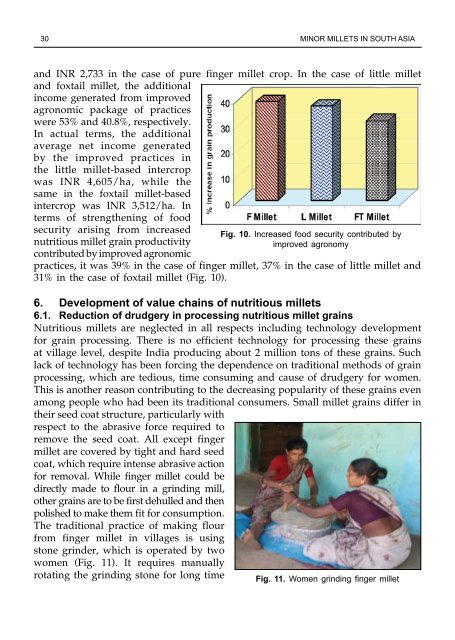 Minor millets in South Asia: learnings from IFAD-NUS project in India ...