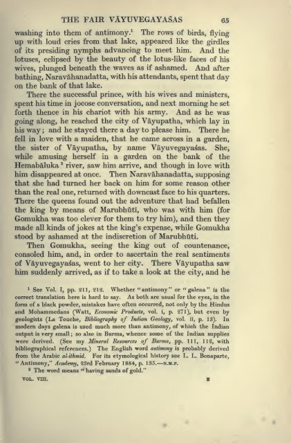 The ocean of story, being C.H. Tawney's translation of Somadeva's ...