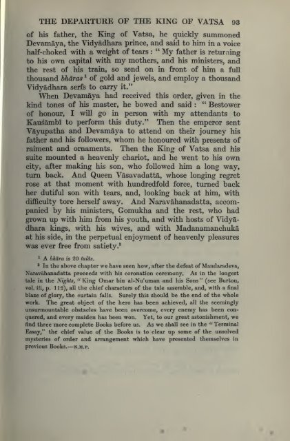 The ocean of story, being C.H. Tawney's translation of Somadeva's ...