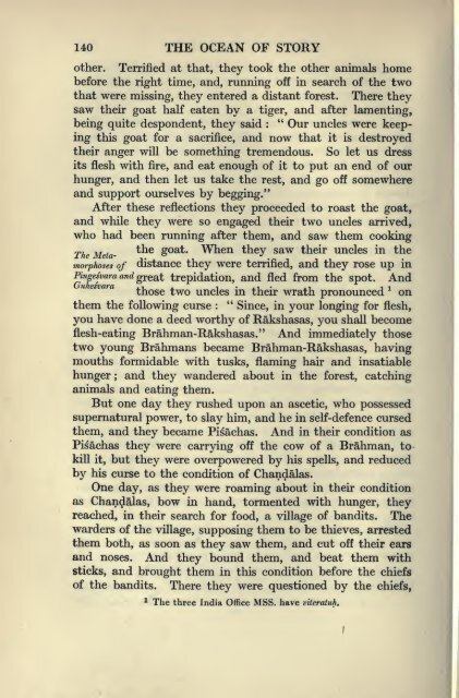 The ocean of story, being C.H. Tawney's translation of Somadeva's ...