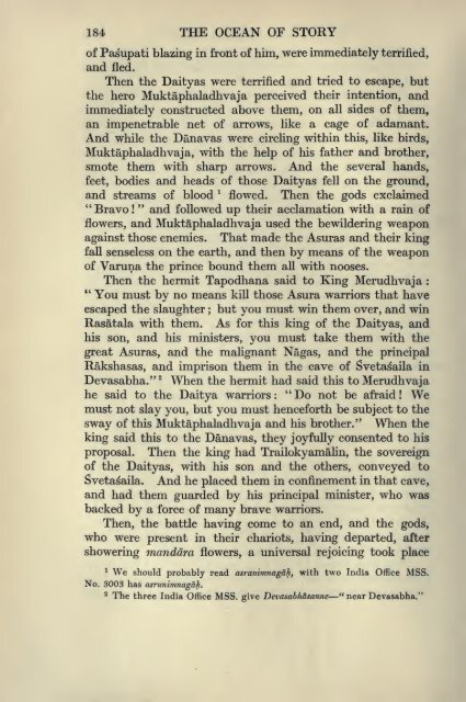 The ocean of story, being C.H. Tawney's translation of Somadeva's ...