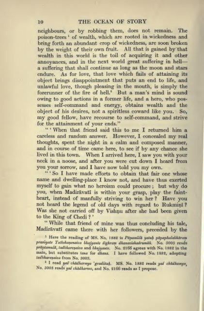 The ocean of story, being C.H. Tawney's translation of Somadeva's ...