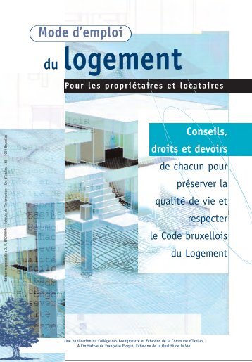 Mode d'emploi du logement pour les propriétaires et locataires