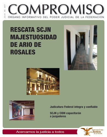 RESCATA SCJN MAJESTUOSIDAD DE ARIO DE ROSALES