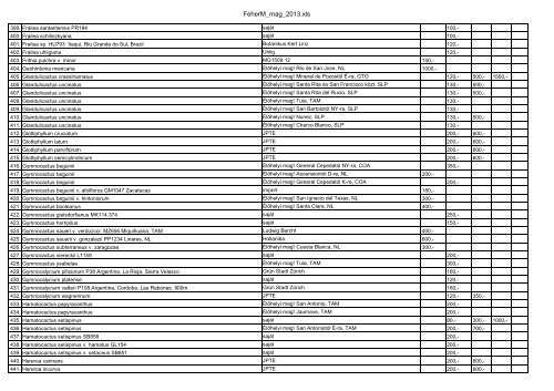 Fehér Máté maglistája (pdf)