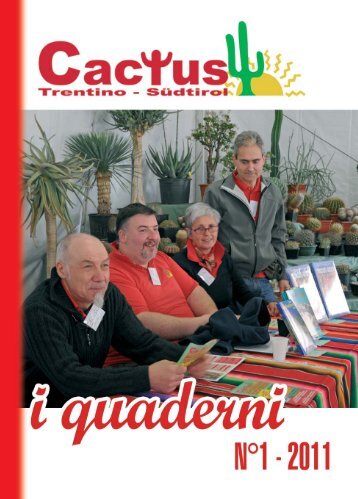 Libretto 2011.indd - Cactus Trentino Südtirol