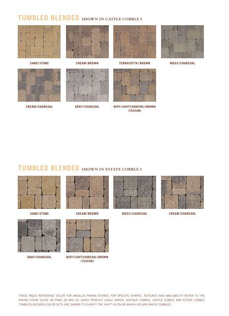 THE PAVING STONE COLLECTION