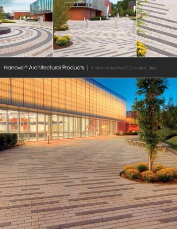 Hanover® Architectural Products | Architectural Prest® Concrete Brick