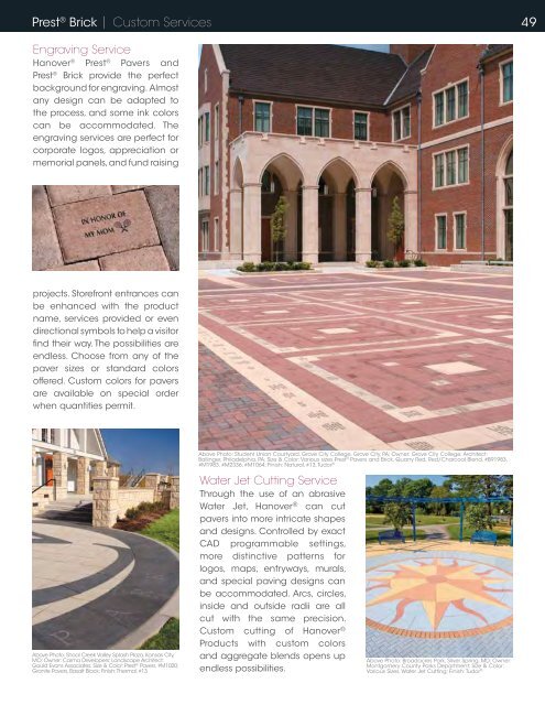 Hanover® Architectural Products | Architectural Prest® Concrete Brick