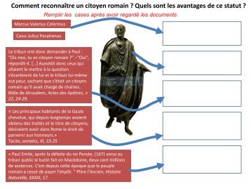 Comment reconnaître un citoyen romain ? Quels sont les avantages de ce statut ?